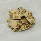 We'Re Going Camping! It'S Going To Be In-Tents - 15 Piece Wood Jigsaw Puzzle, 6'' X 3.5'' Surprise Vacation Trip Reveal
