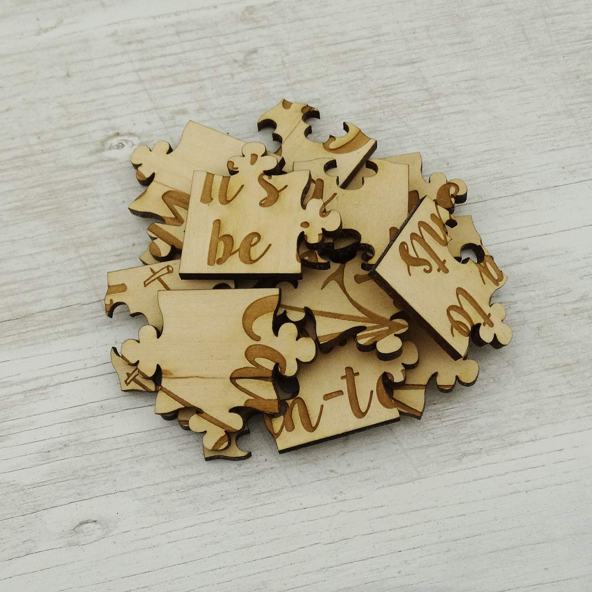 We'Re Going Camping! It'S Going To Be In-Tents - 15 Piece Wood Jigsaw Puzzle, 6'' X 3.5'' Surprise Vacation Trip Reveal