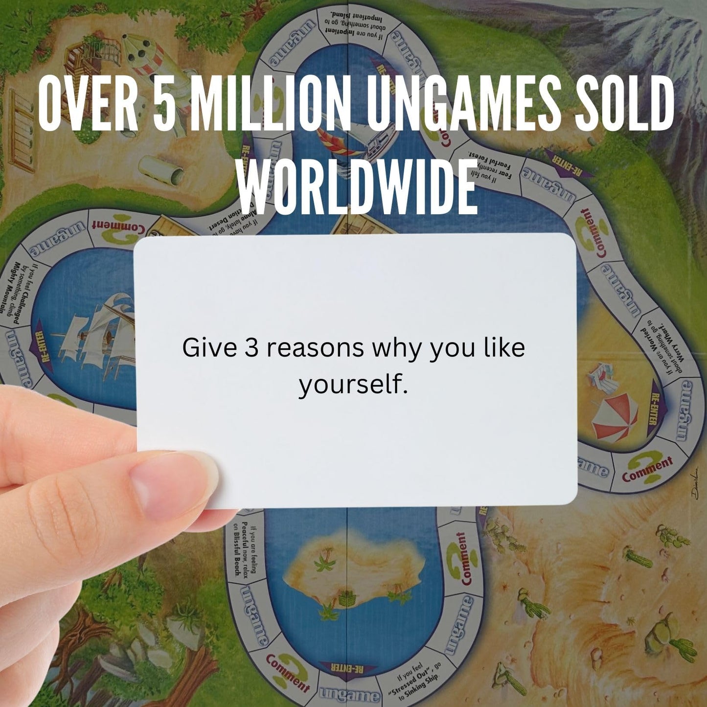 The Ungame - Non-competitive Communication Game - Encourages Emotional Connection  Communication  and Listening - For Families  Couples  and Groups - Great for Therapists  Teachers  and Counselors