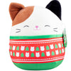 Squishmallows Original 10-Inch Cam The Cat - Official Jazwares Christmas Plush - Collectible Soft & Squishy Kitty Stuffed Animal