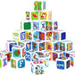 Play Abc Building Blocks For Toddlers 1-3, 28 Pcs Plastic Baby Alphabet Letters Number Stacking Blocks Set, Preschool Learning Educational Montessori Sensory Toys Gifts For Kids Girls Boys