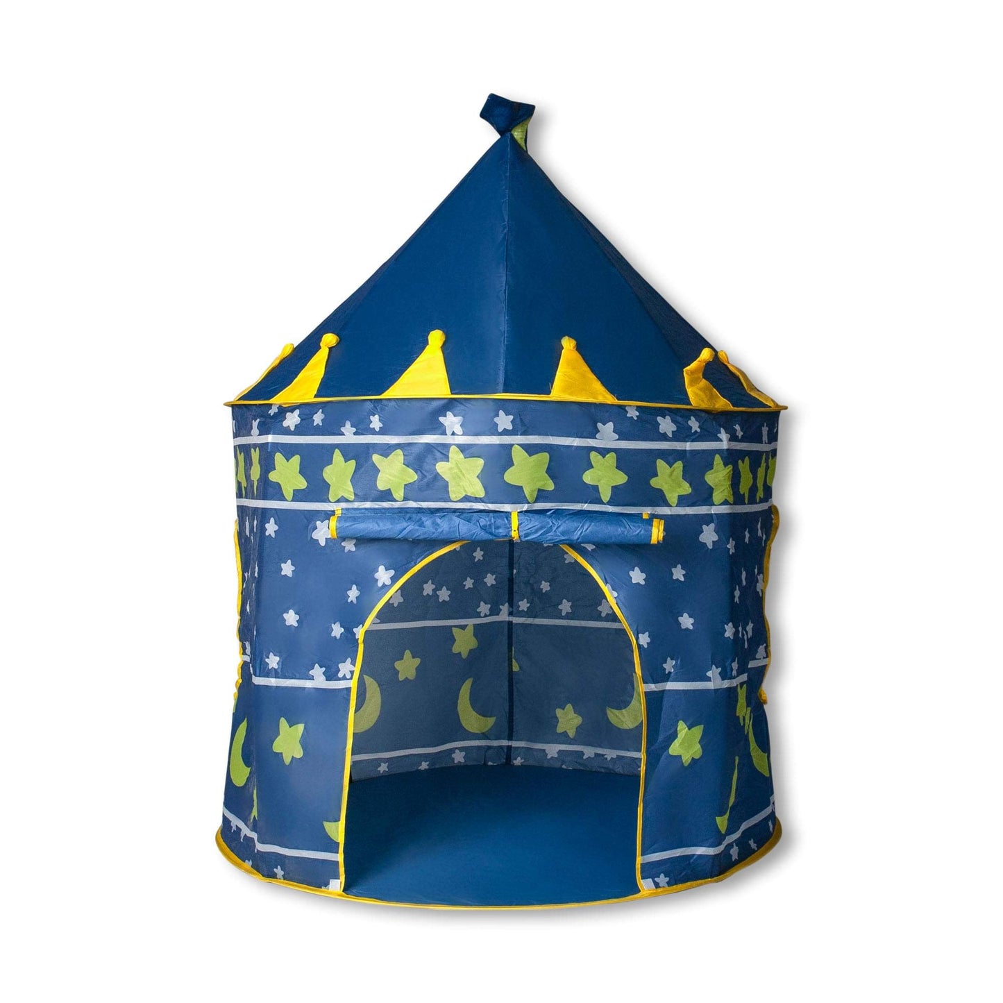 Blue Fantasy Castle Play Tent | Playhouse For Kids, Indoor And Outdoor Activities | Toys & Games, Imaginative Playtime With Role Play | 54 X 41 Inches