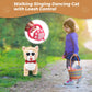 Yellow Pattern Leash Walking Cat Set Interactive Talking Toy Singing Dancing Kitten Mimicking Repeat What You Say Kitty Touch An