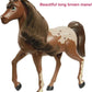 Mattel Spirit Untamed Chestnut Pinto Horse, 8-Inch with Moving Head, Perfect Gift for Horse Fans Ages 3 and Up
