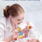 Bloobloomax Baby Rattles Toys For 0-12 Month, Infant Girl Boy Toys For Babies 3-6 Months, Newborn Hand & Foot Toys For 0 To 9 Months, Baby Shower Gifts Set With Wrist Rattle Socks (Light Blue)