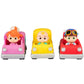 CoComelon 3'' Car Vehicle 3-Pack Toy Vehicle Set - Officially Licensed - JJ, Tomtom & YoYo Character Figures - Christmas Stockin