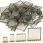 Clear Tranparent Flat Plates Bricks, 24 Pieces And Parts 1X6X5 Classic, Window Bulk Building Blocks Accessories (Transparent) (T