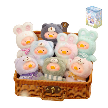maidimiao Lulu The Piggy Pig Vintage Bunny Bear Joyful Time Series Blind Box Figures 1PC Plush Cute Collectible Toys Kawaii Birt