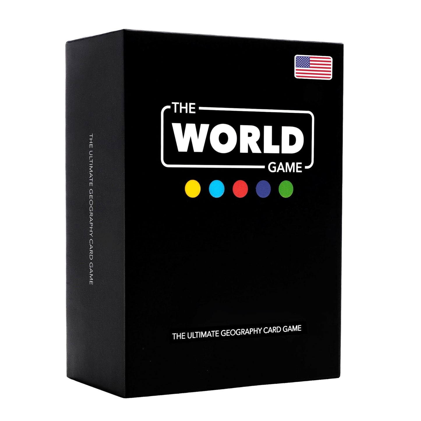 The World Game - Geography Card Game - Educational Games For Kids, Family And Adults - Cool Learning Gift Idea For Teenage Boys & Girls 8-12 With Map