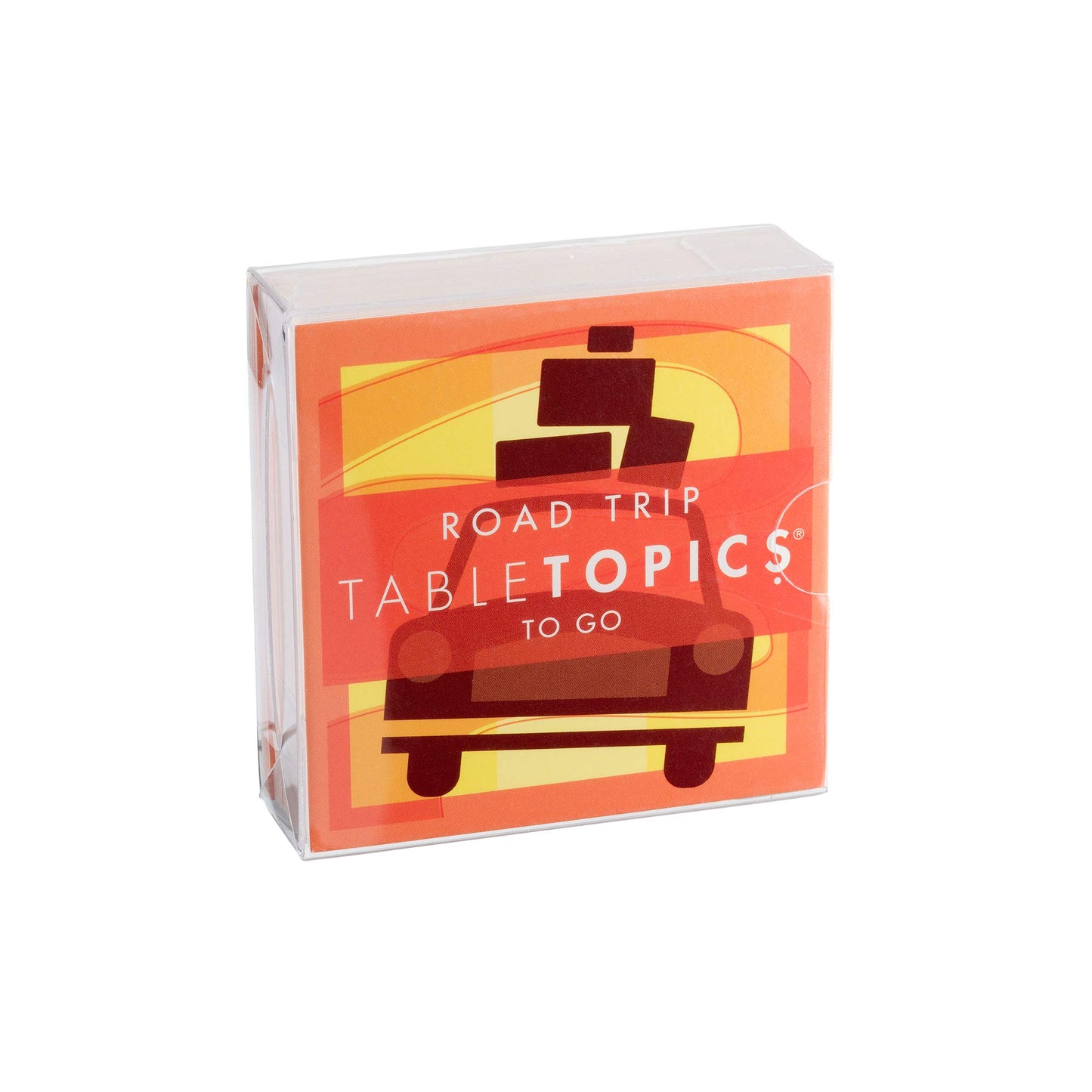 Tabletopics Road Trip To Go - 40 Conversation Cards For Kids And Families In The Car, Game For Fun & Connection During Travel, Delightful Stocking Stuffer