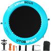 Utobsport Inflatable Water Hammock Floating Dock 8X8 Ft Water Floating Island Raft For Lake Boat Pool Ocean | Adults Kids Dogs,