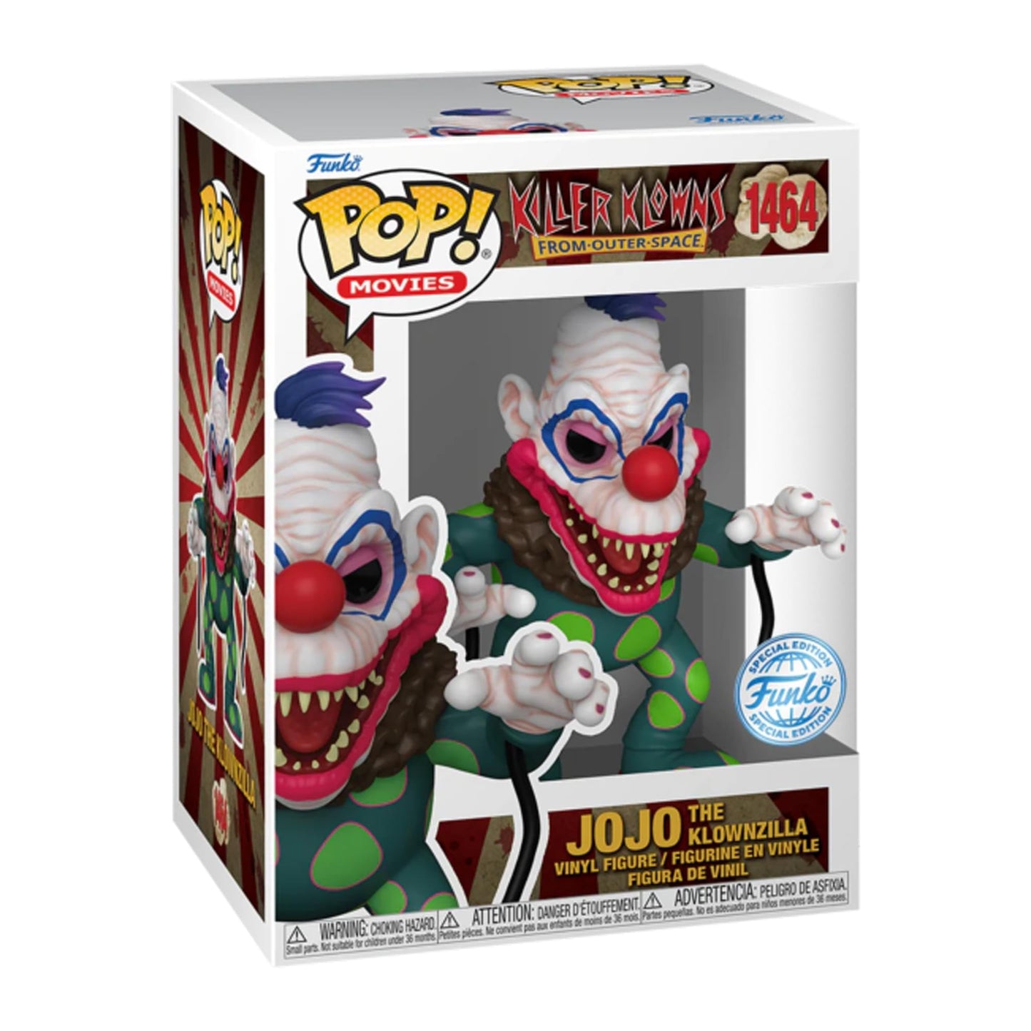 Funko Pop! Vinyl - Killer Klowns JoJo with Strings - US Exclusive - Model FU74715