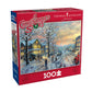 Buffalo Games - Thomas Kinkade - 100Pc Kinkade - A Christmas Story - 100 Piece Jigsaw Puzzle For Families - Challenging Puzzle P