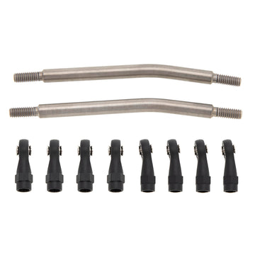 Meus Racing 1/10 Links Titanium Chassis Links Kit For Traxxas Trx4 Axial Scx10 Tamiya Cco1 Redcat Gen8 1/10 Rc Crawler (80Mm)