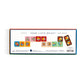 Galison Frank Lloyd Wright Domino Set - 28 Double Sided Colorful Geometric Patterned Wooden Domino Pieces