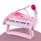 ZMZS First Birthday Toddler Piano Toys for 1 Year Old Girls  Baby Musical Keyboard 22 Keys Kids Age 1 2 3 Play Instrument with Microphone