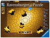 Ravensburger 631-Piece Jigsaw Puzzle - Gold, Softclick Technology, 27 x 20 inches, Model 15152, Unique Design for Adults