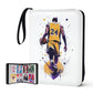 400 Pockets Basketball Card Binder for Basketball Trading Cards Collectors Portable Waterproof Card Storage Bag with Removable Sleeves Compatible with Sports Cards