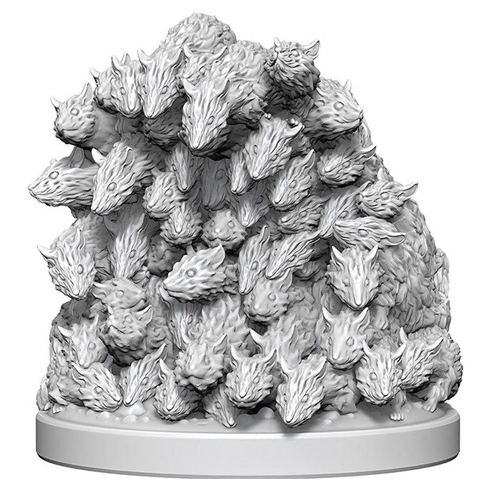 Wizkids Deep Cuts Unpainted Miniatures: Wave 4: Swarm Of Rats