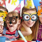 Jtnohx Felt Animal Masks, 10 Pcs Halloween Mask, Animal Costume For Birthday Party Supplies (Mix Mask Mask)