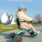 besrey Toddler Tricycle with Parent Steering Push Handle for 1-3 Years Old Girls and Boys, Toddler Bike with Removable Pedals an