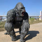 Gorilla King Kong Toys With Realistic Rock Action Figure Rampage Gorilla Fight Mode Gorilla Ape Solid Wild Animal Figurines For