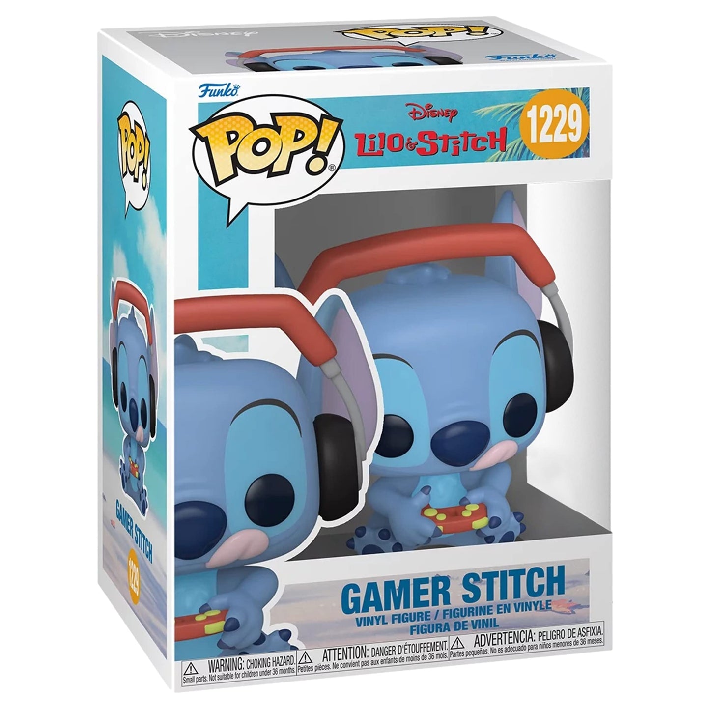 Funko Lilo And Stitch Gamer Exclusive 1229 Multicolored