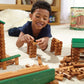LINCOLN LOGS Collectors Edition Village Set - 327 Real Wood Pieces, Ages 3+, Retro Building Toy for Boys/Girls, Creative Constr