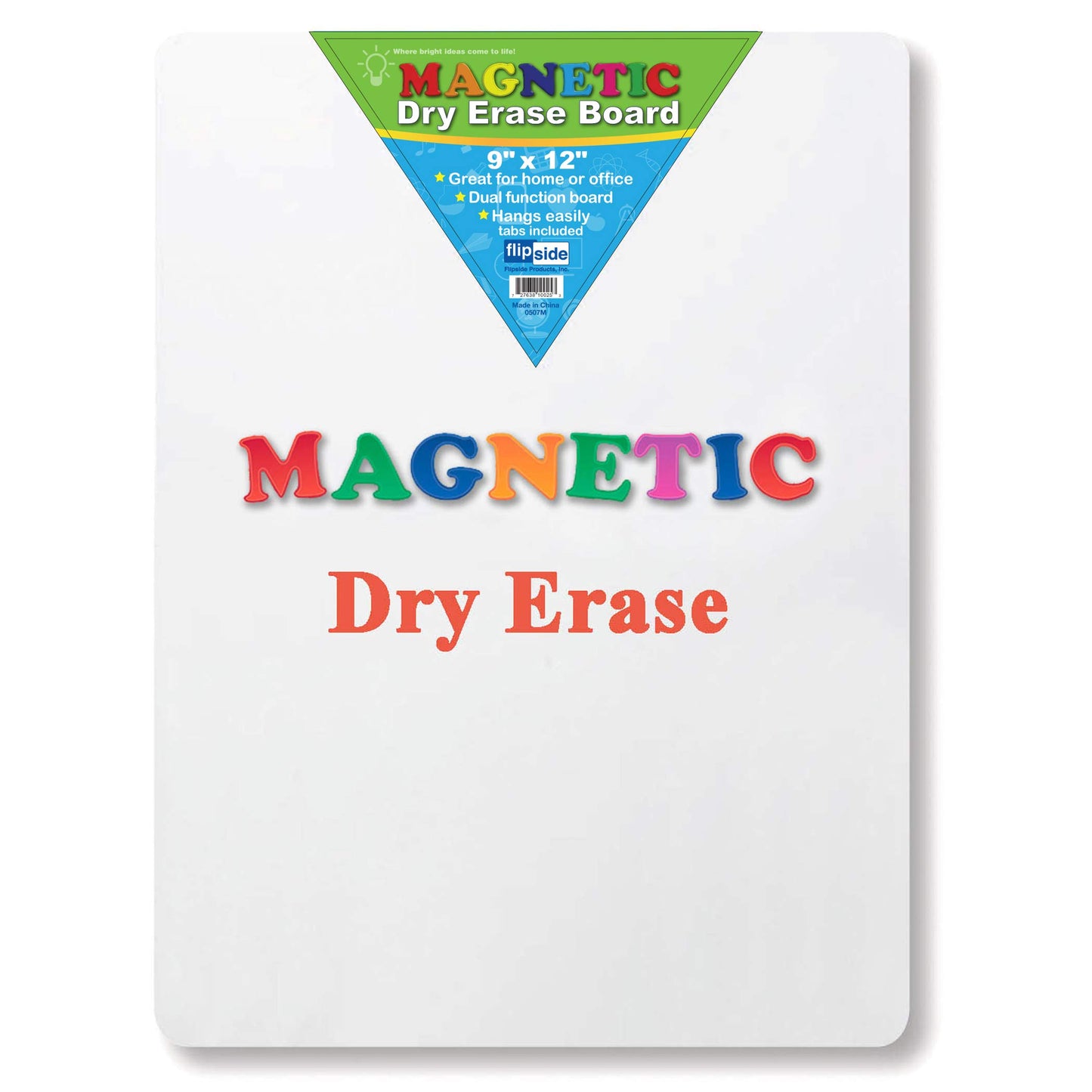 Magnetic Dry Erase Board 9 X 12 Supplies Supplies Flp10025 Flipside