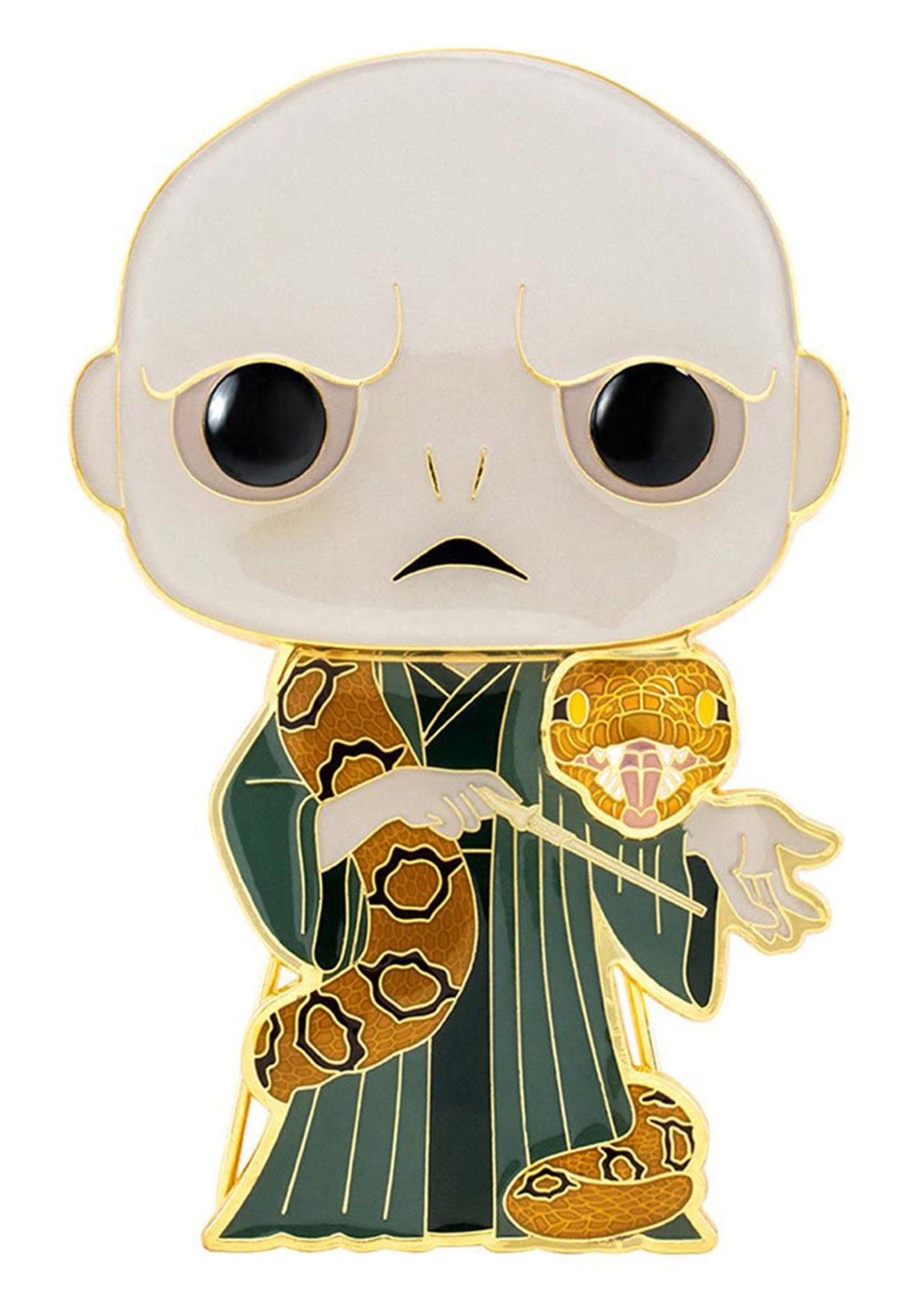 Harry Potter 3 Inch Funko Pop Pin | Voldemort W/ Nagini