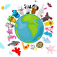 10Pcs Story Time Finger Puppets - Different Cartoon Sea Animal Finger Puppets For Toddlers