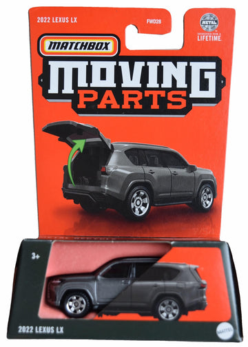 Matchbox 2022 Lexus LX, Moving Parts [Gray], FWD28