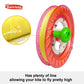 Kaiciuss Kite Reel Winder With Line, Kite String Reel For Kids & Adults, Easy To Use Kite String And Spool, It Comes With Durable Kite Thread And Connector (Pink)