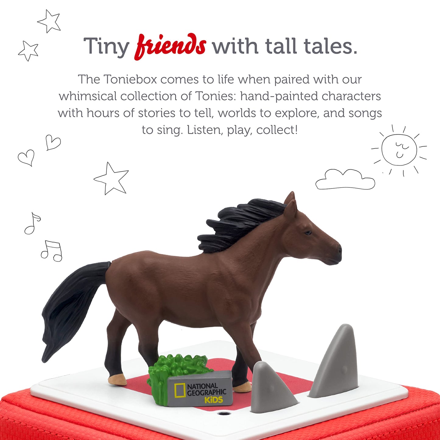 NATIONAL GEOGRAPHIC Horse Audio Play Character for Tonies - Model 10000931