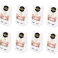 Sumerk 48 Pcs Cheers To 90 Stickers Large Bottle Stickers 90Th Birthday Stickers Card Seals 2 Inches Round Happy Birthday Party