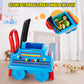 Train Carriage For Joyldias Ride On Train With Music, Stories, Storage And Handle, Blue