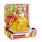 Hape Silly Spaghetti |13 Piece Wooden Spaghetti Fidget Toy, Colorful Pretend Play Cooking Set For Kids 3 Years And Up (E3165)