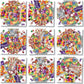 B. Dazzle - Beautiful Candy Artwork Jigsaw Puzzle - Challenging 9-Piece Brain Teaser Fun For All Ages - Trivia Quiz - Ideal Gift For Puzzle Enthusiasts - Enhance Cognitive Skills & Critical Thinking