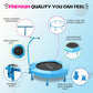 Skybound 36 Inch Indoor Trampoline For Kids - Kids Trampoline Indoor With Handle - Toddler Trampoline With Upgraded 2.0Mm Steel Pipe And Handlebar - Mini Indoor Trampoline For Kids Age 3+ (Blue)