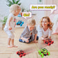 LODBY Toddler Toys for 2 3 4 5 Year Old Boy Easter Gifts, Pull Back Vehicle Monster Trucks for Toddlers Toys Age 2-4-6 Friction