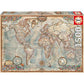 Educa Political Map Of The World Puzzle, 1500-Piece