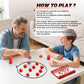 LULQZ Magnetic Chess Game, Compact Strategy Board Game for Kids & Adults, Durable Plastic, Ideal Family Fun