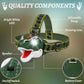 DX DA XIN Dinosaur LED Headlamp for Kids - Green T-Rex Flashlight, Perfect for Camping, Outdoor Play, Birthday & Christmas Gifts