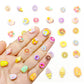 100 Pieces Mini Food for Crafts Dollhouse Mini Resin Dessert Ice Cream Donut Decor Miniature Food for Dollhouse Mini Kitchen Mic