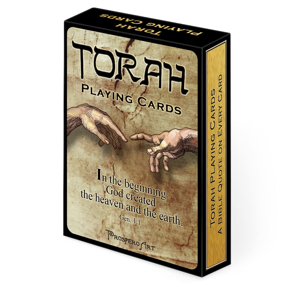 Prospero Art Torah Playing Cards