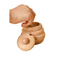 Mont Pleasant 2Pcs Wooden Beehive Toys With Lid And Honey Stick, Sorting Stacking Toys For Toddlers Montessori Wooden Toy For To