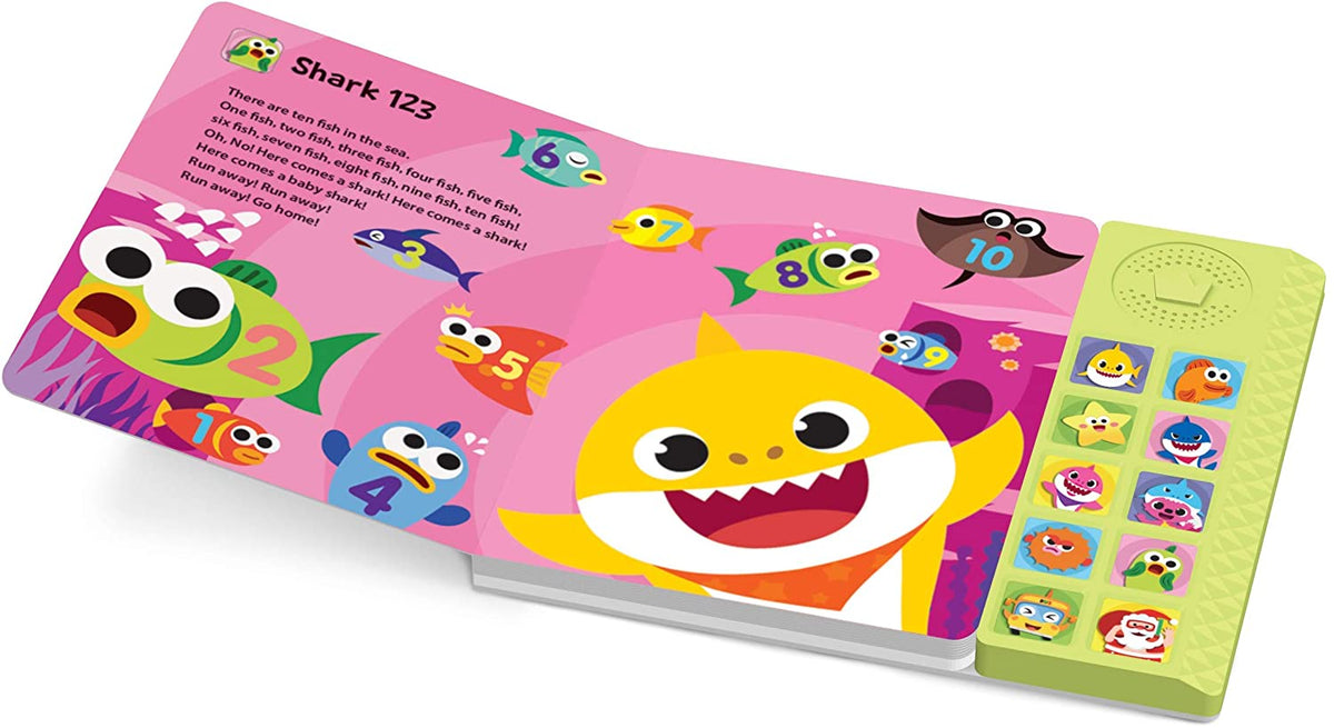 Tiny Sharks Musical Ocean Book with Songs