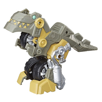 Transformers Playskool Heroes Rescue Bots Academy Grimlock Converting Toy Robot, 4.5' Action Figure, Toys For Kids Ages 3 & Up