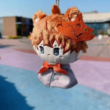 Genshin Impact Plush Toys Venti Zhongli Kazuha Xiao Plush Toy, Keychain Anime Figure Soft Stuffed Gift For Game Fans(Tartaglia)