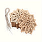 Cliths 10Pcs Wooden Snowflake Ornaments For Diy Crafts |Christmas Tree Decorations Wooden Snowflake Pieces For Painting, Holiday